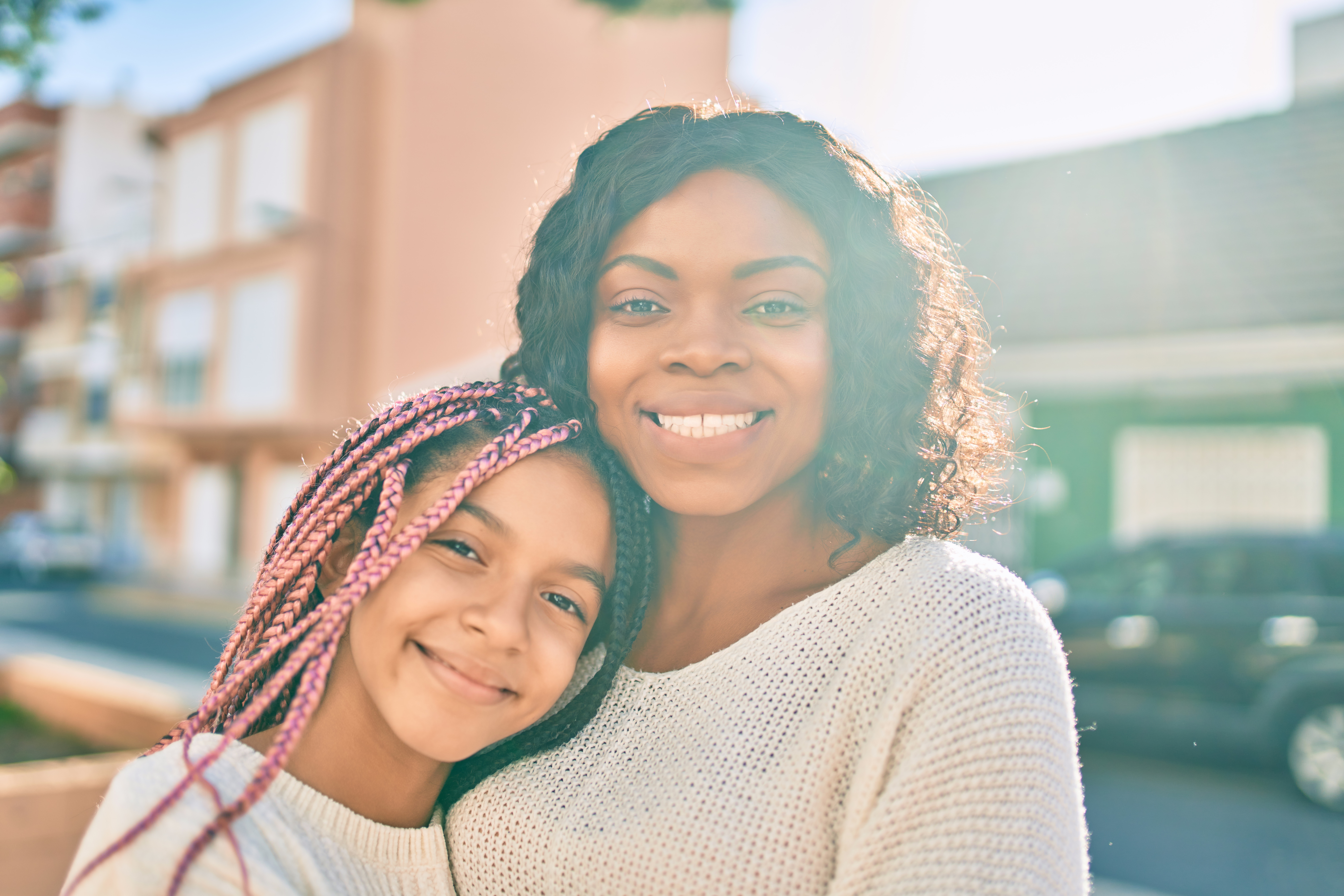 madre e hija pacientes